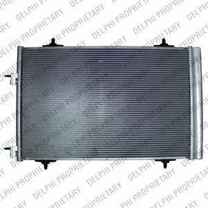 Delphi TSP0225664 конденсатор, кондиционер на PEUGEOT 407 SW (6E_)