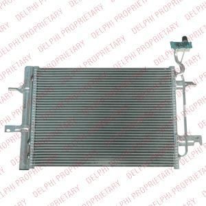 Delphi TSP0225682 конденсатор, кондиционер на OPEL MERIVA