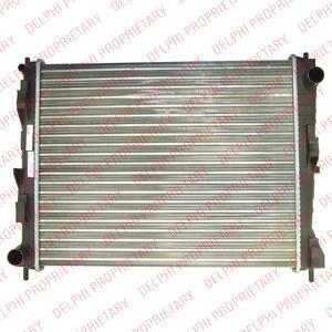 Delphi TSP0524057 радиатор, охлаждение двигателя на RENAULT CLIO III (BR0/1, CR0/1)