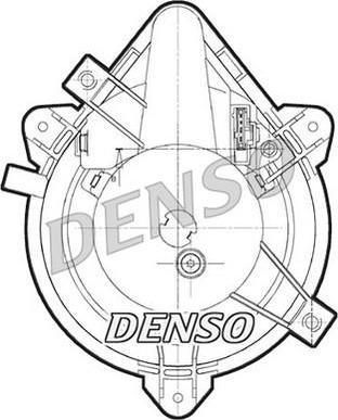 Denso DEA09044 вентилятор салона на FIAT PUNTO (188)