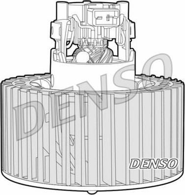 Denso DEA09049 вентилятор салона на FIAT SEICENTO / 600 (187)
