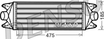 DENSO Интеркулер Iveco Daily IV 2.8 TD Euro 4 06/99- (99487925, DIT12001)