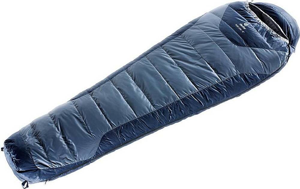 Спальник Deuter 2015 Sleeping Bags Trek Lite -2 (прав) silver-anthracite