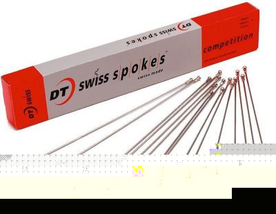 Спицы DT Competition тянутые 2,0/1,8мм 256 мм