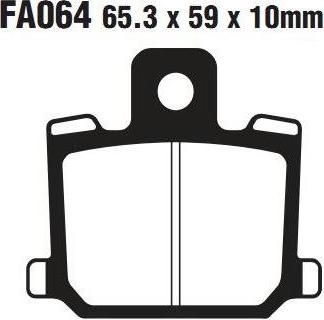EBC FA 064 Тормозные колодки