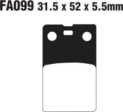 EBC FA 099 Тормозные колодки