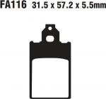 EBC FA 116 Тормозные колодки