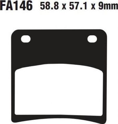EBC FA 146 Тормозные колодки