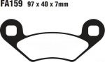 EBC FA 159R Тормозные колодки