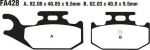 EBC FA 428 R Тормозные колодки