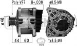 Era 210894 генератор на RENAULT MEGANE III Наклонная задняя часть (BZ0_)