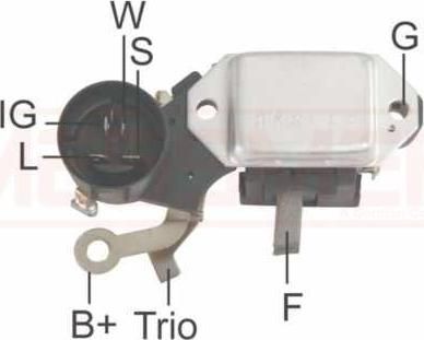 Era 215390 регулятор генератора на OPEL CORSA B (73_, 78_, 79_)