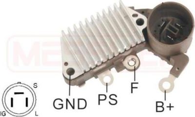 Era 215660 регулятор генератора на DAIHATSU CHARADE III (G100, G101, G102)