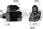 ERA Стартер HYUNDAI ACCENT/GETZ/ELANTRA/EXCEL/S COUPE 0.9KW A/T (220382)