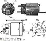 Era 227392 тяговое реле, стартер на CITROEN BERLINGO (B9)