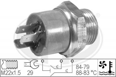 Era 330267 термовыключатель, вентилятор радиатора на PEUGEOT 205 II (20A/C)