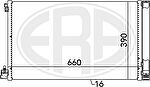 Era 667049 конденсатор, кондиционер на OPEL INSIGNIA седан