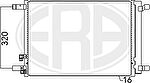 Era 667094 конденсатор, кондиционер на SKODA OCTAVIA (5E3)