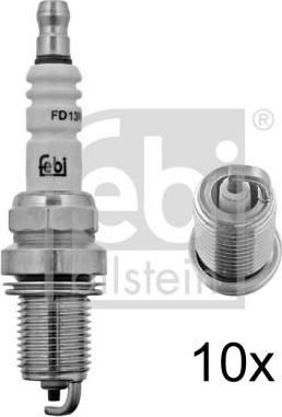 Febi 13412 свеча зажигания на MERCEDES-BENZ C-CLASS (W202)