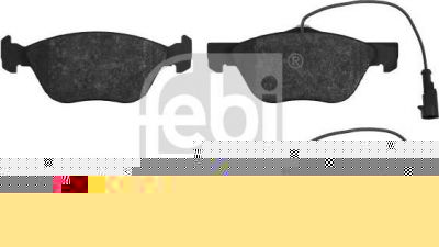 Febi 16244 комплект тормозных колодок, дисковый тормоз на FIAT MAREA (185)