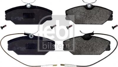 Febi 16381 комплект тормозных колодок, дисковый тормоз на RENAULT LAGUNA I (B56_, 556_)