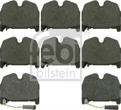 Febi 16534 комплект тормозных колодок, дисковый тормоз на MERCEDES-BENZ CLS (C219)