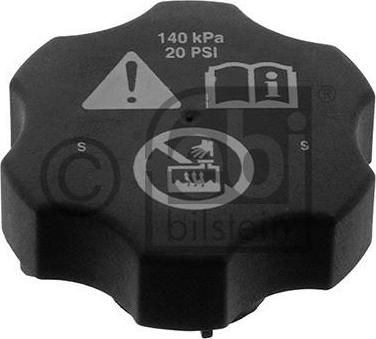 Febi 36579 крышка, резервуар охлаждающей жидкости на OPEL INSIGNIA