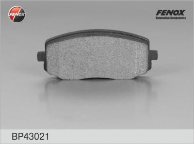 FENOX Колодки тормозные дисковые передние (BP43021)