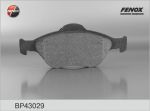 FENOX Колодки передние FORD FIESTA/FUSION (BP43029)