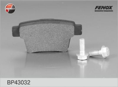 FENOX Колодки задние Ford Mondeo III 1.8/2.0L 00-> 04 (BP43032)