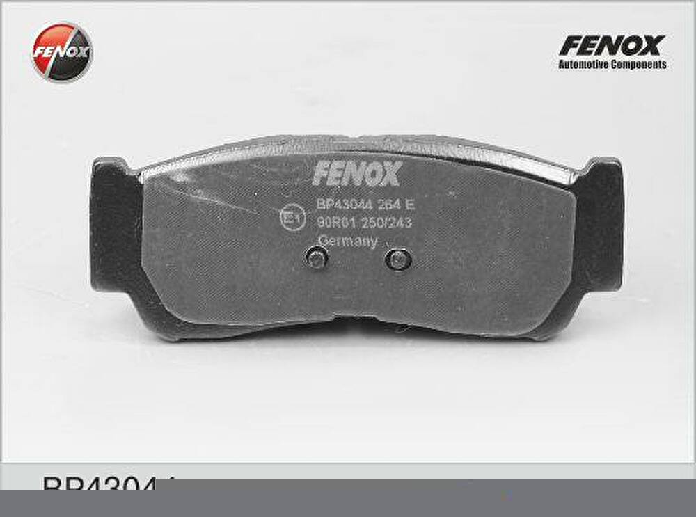 FENOX Колодки диск задние Hyundai H-1 01-07, Santa Fe II 06- BP43044 (BP43044)