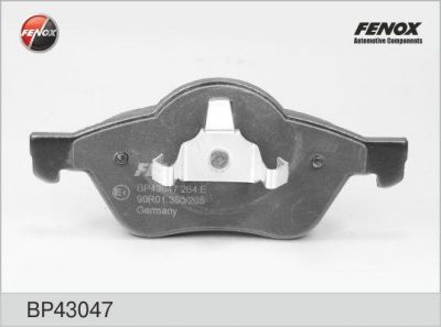 FENOX Колодки передние RENAULT MEGANE II/SCENIC II (BP43047)