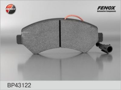 FENOX Колодки передние PEUGEOT Boxer 06- (BP43122)