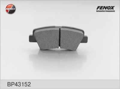 FENOX Колодки задние HYUNDAI Solaris HATCHBACK/Sonata 08->/KIA Soul (BP43152)