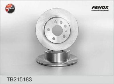 Fenox TB215183 тормозной диск на MERCEDES-BENZ S-CLASS (W126)