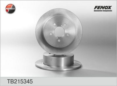 FENOX диск тормозной задний (к-кт 2 шт., цена за 1 шт.) (TB215345)