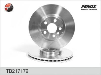 FENOX Диск тормозной передний (к-кт 2 шт., цена за 1 шт.) (TB217179)