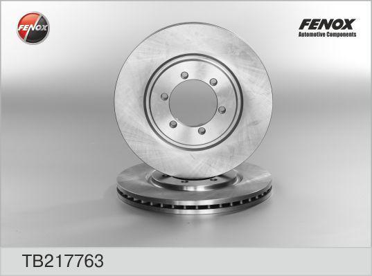 FENOX Диск тормозной передний (к-кт 2 шт., цена за 1 шт.) (TB217763)