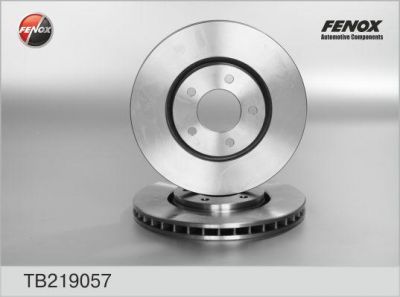 FENOX Диск тормозной передний (к-кт 2 шт., цена за 1 шт.) (TB219057)