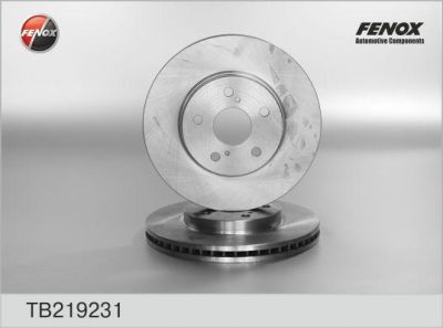 FENOX Диск тормозной передний TOYOTA Camry (к-кт 2 шт., цена за 1 шт.) (TB219231)