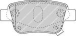 FERODO Колодки задние TOYOTA (446605010, FDB1649)