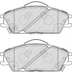 FERODO Колодки передние HYUNDAI ACCENT 1.3 1.5 1.6 00-> GETZ 1.1 1.3 1.6 (5810122A00, FDB4076)