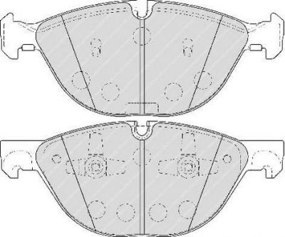FERODO Колодки передние X5(E70)/X6(E71) all 07-> /excl.M-Technik (FDB4079)