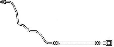 Ferodo FHY3273 тормозной шланг на VW POLO CLASSIC (6KV2)