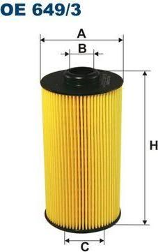 FILTRON Фильтр масляный M60/70 сквозной (11421745390, OE649/3) FILTRON Фильтр масляный M60/70 сквозной (11421745390, OE649/3)