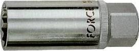 FORCE 807420.6M Головка свечная 21мм 12-гранная 1/2 FORCE 807420.6M Головка свечная 21мм 12-гранная 1/2