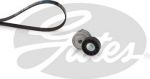Gates K026PK1218 поликлиновой ременный комплект на PEUGEOT EXPERT Tepee (VF3V_)