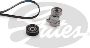 Gates K036PK1803 поликлиновой ременный комплект на OPEL ASTRA F Наклонная задняя часть (53_, 54_, 58_, 59_)
