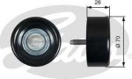 Gates T36603 Ролик ремня приводного OPEL/GM/SAAB 2.0/2.4 08-
