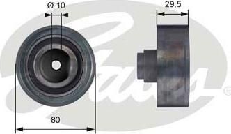 GATES Ролик ремня ГРМ VW GOLF 4/BORA/AUDI A3/POLO 1.9TDI (038109244H, T42050)
